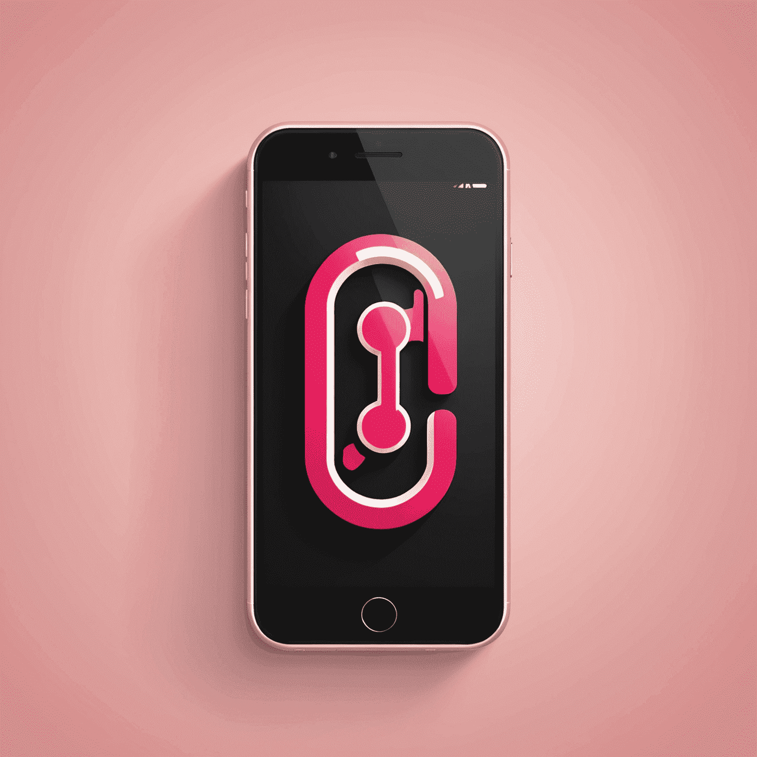 mobipolo logo featuring a stylized mobile phone with red and pink accents
